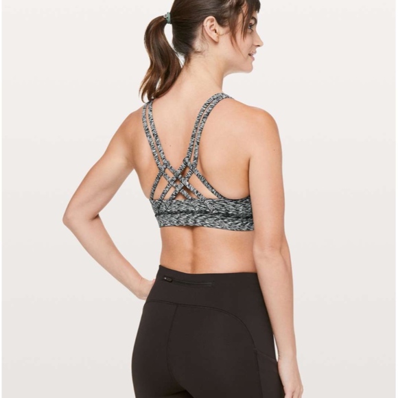 lululemon athletica Other - Lululemon Energy Bra Strapped Spaced Out Space Dye